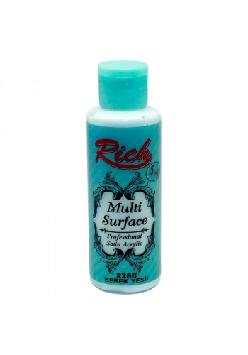 Rich Multi Surface Her Yüzey İçin Akrilik Boya 120 cc. 2280 BEBEK YEŞİL