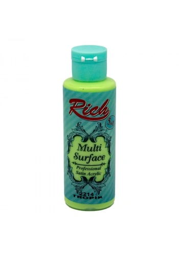 Rich Multi Surface Her Yüzey İçin Akrilik Boya 120 cc. 2214 TROPİK