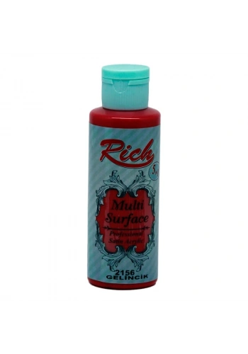 Rich Multi Surface Her Yüzey İçin Akrilik Boya 120 cc. 2156 GELİNCİK