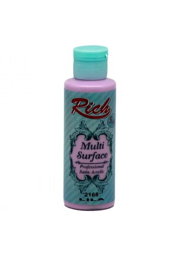 Rich Multi Surface Her Yüzey İçin Akrilik Boya 120 cc. 2168 LİLA
