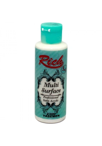 Rich Multi Surface Her Yüzey İçin Akrilik Boya 120 cc. 2300 YASEMEN