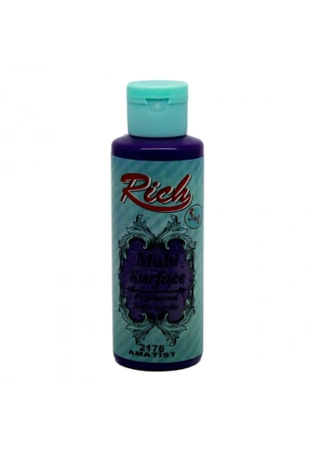 Rich Multi Surface Her Yüzey İçin Akrilik Boya 120 cc. 2176 AMATİST