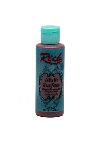 Rich Multi Surface Her Yüzey İçin Akrilik Boya 120 cc. 2150 GÜZ GÜLÜ