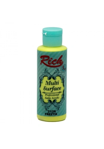 Rich Multi Surface Her Yüzey İçin Akrilik Boya 120 cc. 2126 FREZYA