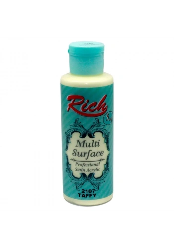 Rich Multi Surface Her Yüzey İçin Akrilik Boya 120 cc. 2107 TAFFY