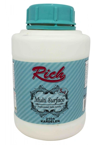 Rich Multi Surface Her Yüzey İçin Akrilik Boya 1750 gr. 2104 KARDELEN