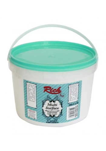 Rich Multi Surface Her Yüzey İçin Akrilik Boya 2500 ml. 2298 KAR TANESİ