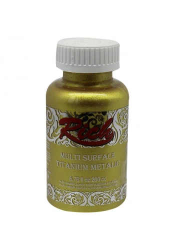 Rich Multi Surface Titanium Metalik Boya 200 cc. 2520 ALTIN