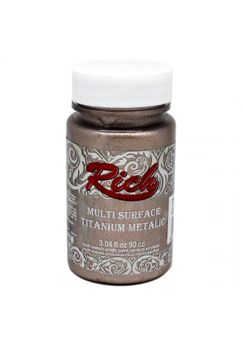 Rich Multi Surface Titanium Metalik Boya 90 cc. 2510 LATTE