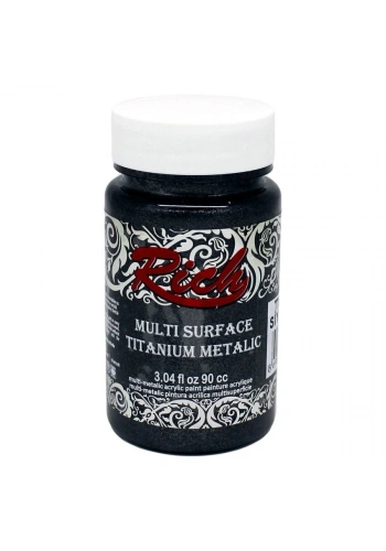 Rich Multi Surface Titanium Metalik Boya 90 cc. 2544 SİYAH