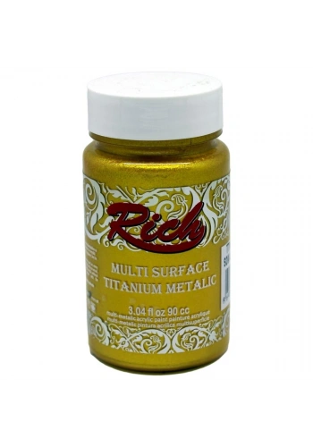 Rich Multi Surface Titanium Metalik Boya 90 cc. 2522 SOM ALTIN