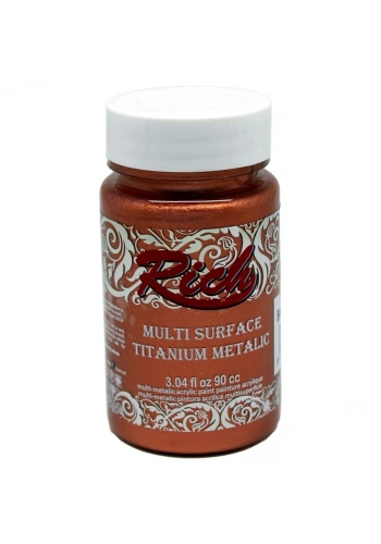 Rich Multi Surface Titanium Metalik Boya 90 cc. 2534 BAKIR