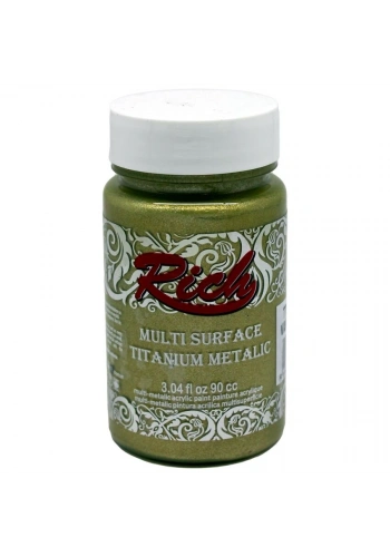 Rich Multi Surface Titanium Metalik Boya 90 cc. 2516 VANİLYA
