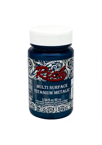 Rich Multi Surface Titanium Metalik Boya 90 cc. 2570 ANTİK TURKUAZ