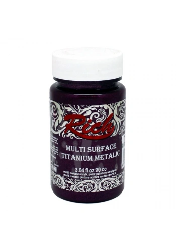 Rich Multi Surface Titanium Metalik Boya 90 cc. 2560 ANTİK MÜRDÜM