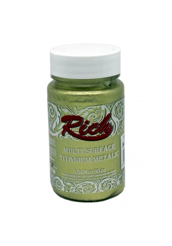 Rich Multi Surface Titanium Metalik Boya 90 cc. 2514 SOFT GOLD