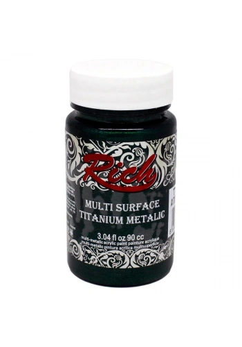 Rich Multi Surface Titanium Metalik Boya 90 cc. 2554 ANTİK YEŞİL