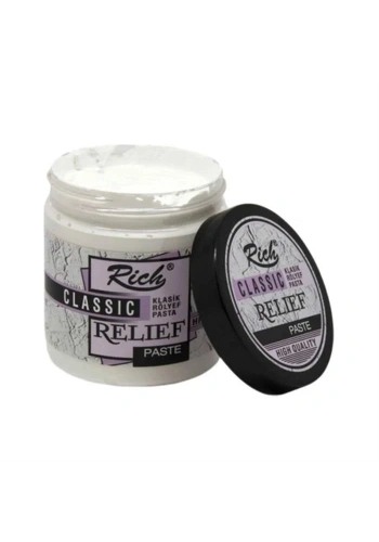 Rich Rölyef Pasta Beyaz 250 cc 350 gr