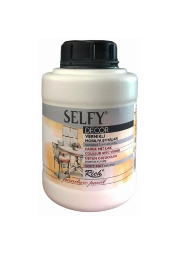 Rich Selfy Decor Vernikli Boya 1250 cc 12800 BEYAZ