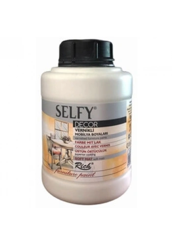 Rich Selfy Decor Vernikli Boya 1250 cc 12802 ANTİK BEYAZ