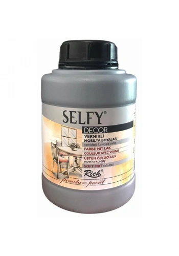 Rich Selfy Decor Vernikli Boya 1250 cc 12872 ANTRASİT