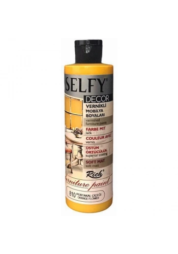 Rich Selfy Decor Vernikli Boya 240 cc. 810 PORTAKAL ÇİÇEĞİ