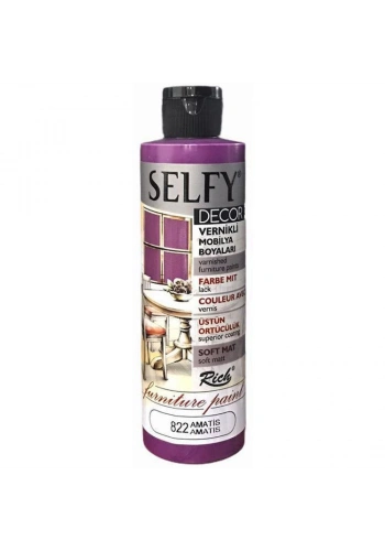 Rich Selfy Decor Vernikli Boya 240 cc 822 AMATİS