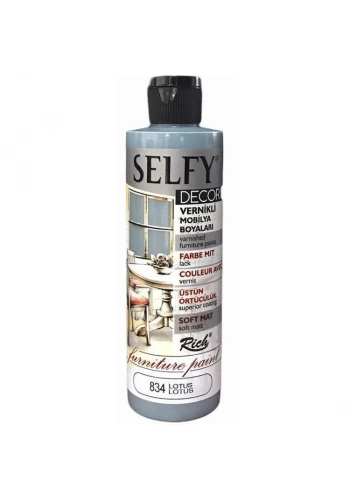 Rich Selfy Decor Vernikli Boya 240 cc 834 LOTUS