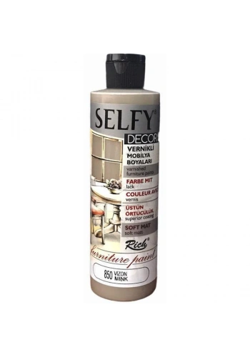 Rich Selfy Decor Vernikli Boya 240 cc 850 VİZON