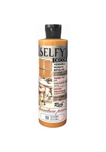 Rich Selfy Decor Vernikli Boya 240 cc 858 ZEUGMA