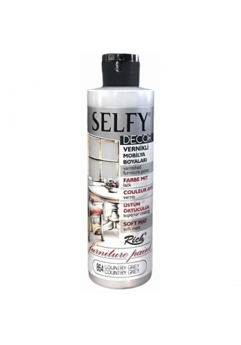Rich Selfy Decor Vernikli Boya 240 cc 864 COUNTRY GREY