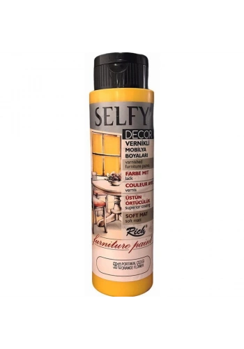 Rich Selfy Decor Vernikli Boya 500 cc 5810 PORTAKAL ÇİÇEĞİ
