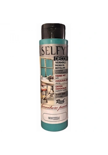 Rich Selfy Decor Vernikli Boya 500 cc 5832 HAWAİ