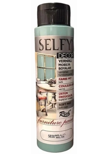 Rich Selfy Decor Vernikli Mobilya Boya 500cc 5830 Milano