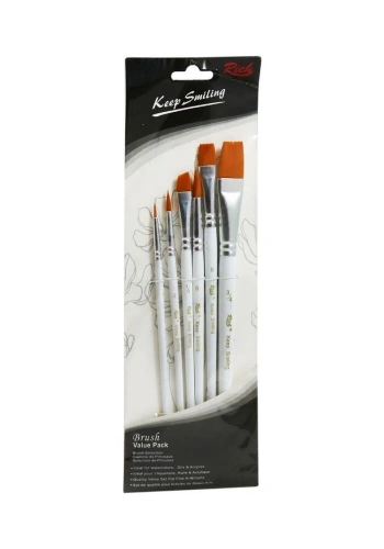 Rich SET:7 Keep Smile Fırça Seti 6lı (SET7:01275)