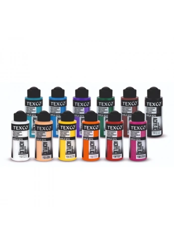 RICH TEXCO EXCELLENT 12 RENK AKRİLİK BOYA 110 cc