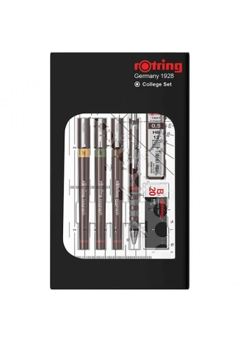 Rotring Isograph Rapido Kalem Seti Pergelsiz (0.2-0.3-0.5) + Tikky