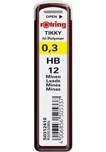 ROTRING MİN HI-POLYMER HB 0.3 MM S0312410