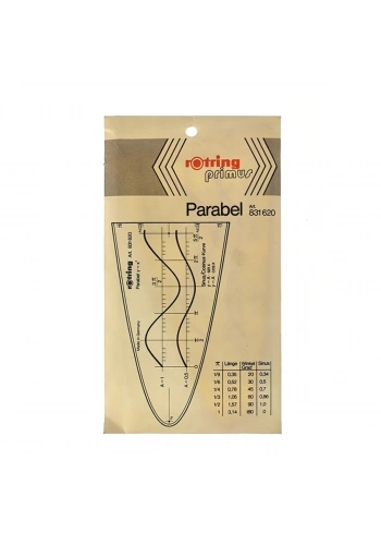 Rotring Primus Parabol Ölçüm Şablonu