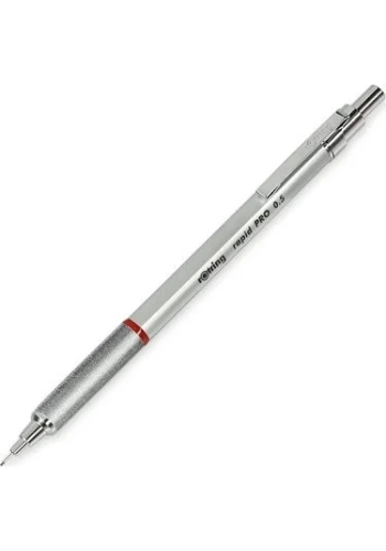 Rotring Rapid Pro Versatil Kurşun Kalem Krom 0.5mm
