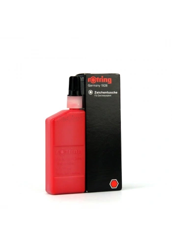 Rotring Rapido Çini Mürekkebi 23ml Kırmızı