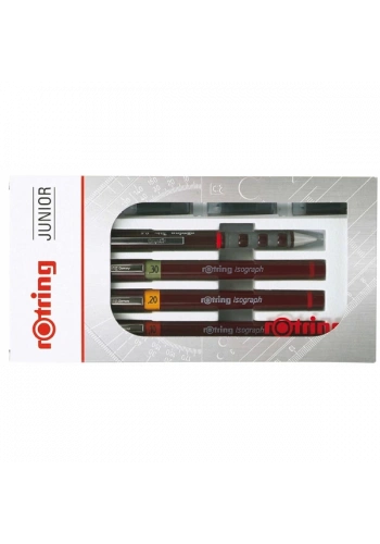 Rotring Rapido Kalemi Junior Set 3+1 0.2-0.3-0.5 MM S0699320