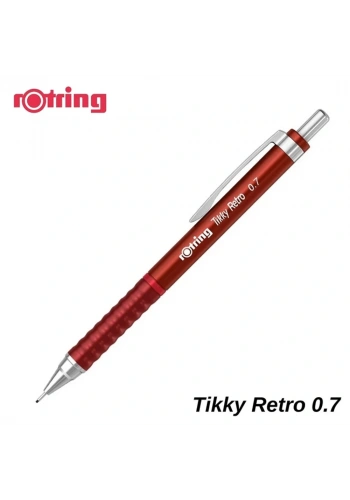 Rotring Versatil Kalem Tıkky Retro Metalik Kırmızı 0.5 MM 2202568
