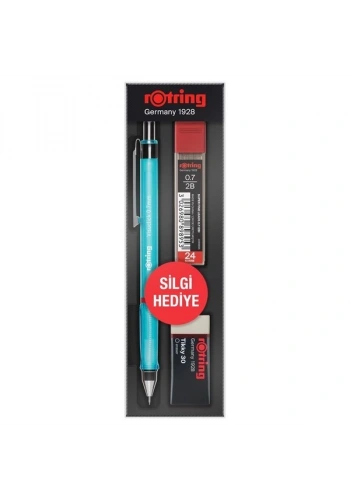 Rotring Visuclick 3lü Okul Seti 0.7mm Mavi