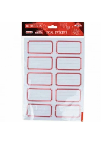 Rubenis Anaokul Etiketi Kız Rba.
