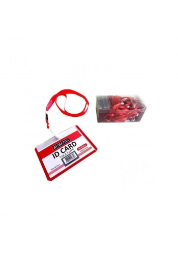 RUBENIS YAKA KARTI KIRMIZI 5749/K