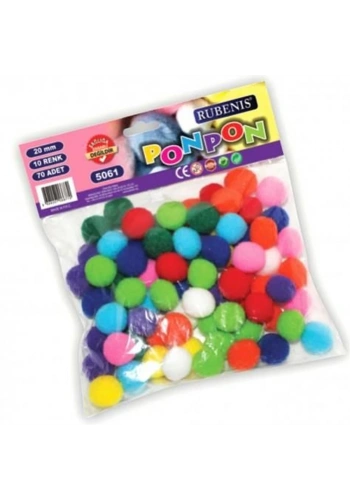 Rubenis Pon Pon 20 MM 10 Renk Karşk 5061