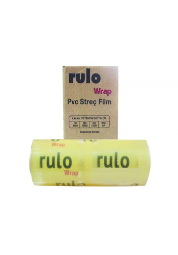 Rulo Wrap Streç Film 30 x 750 Mt 8 Mic
