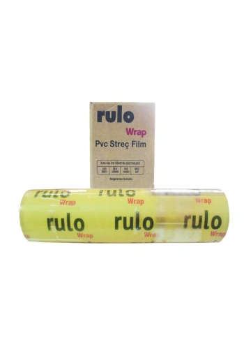 Rulo Wrap Streç Film 45 x 750 Mt 8 Mic