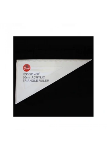 Saip Gönye Akrilik 60cm